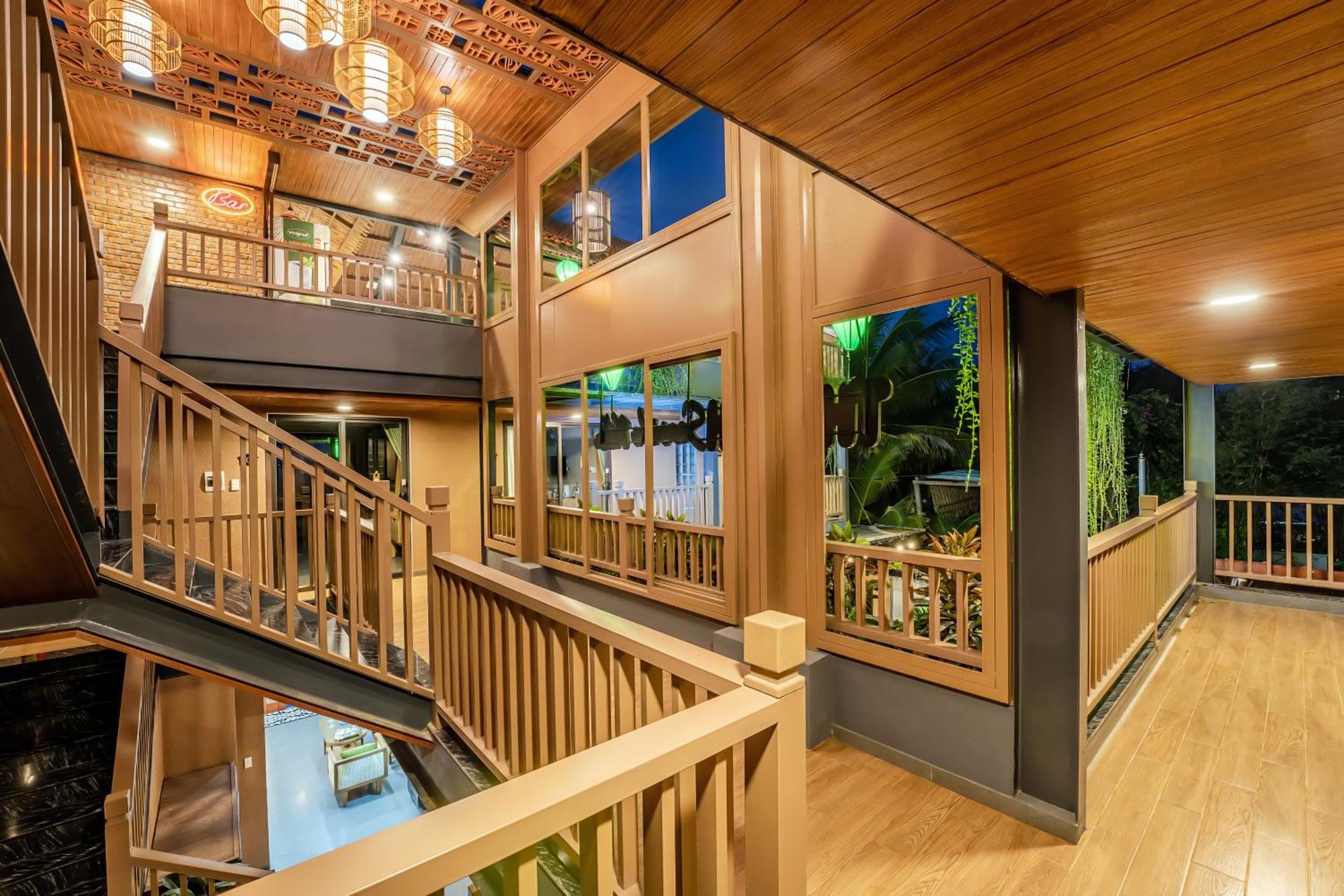 The Linh Seaside Villa Хоян Екстер'єр фото