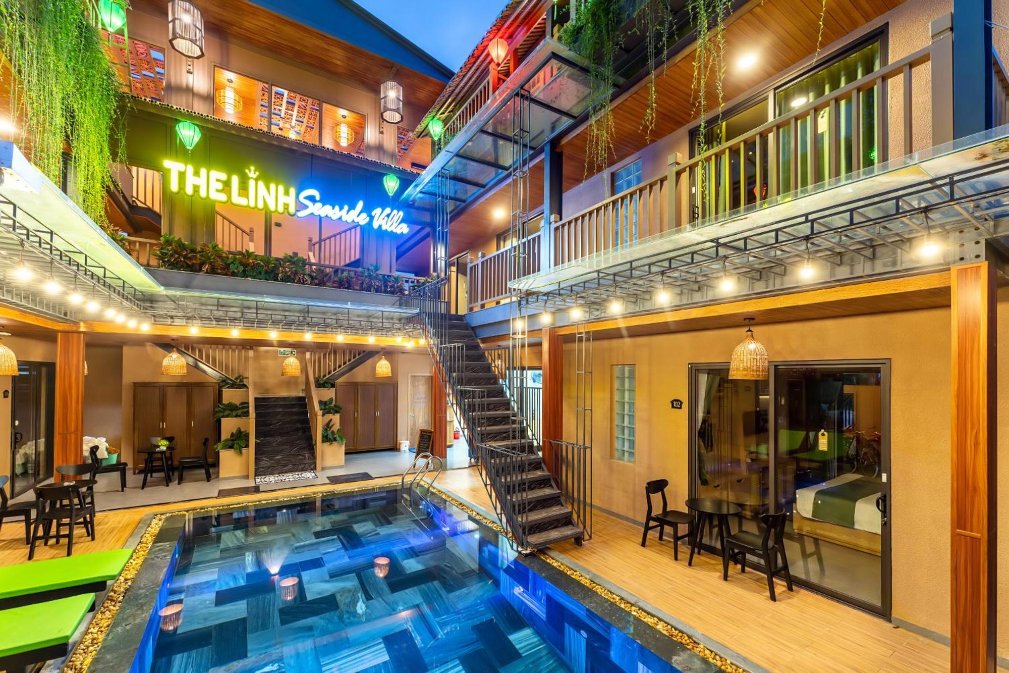 The Linh Seaside Villa Хоян Екстер'єр фото