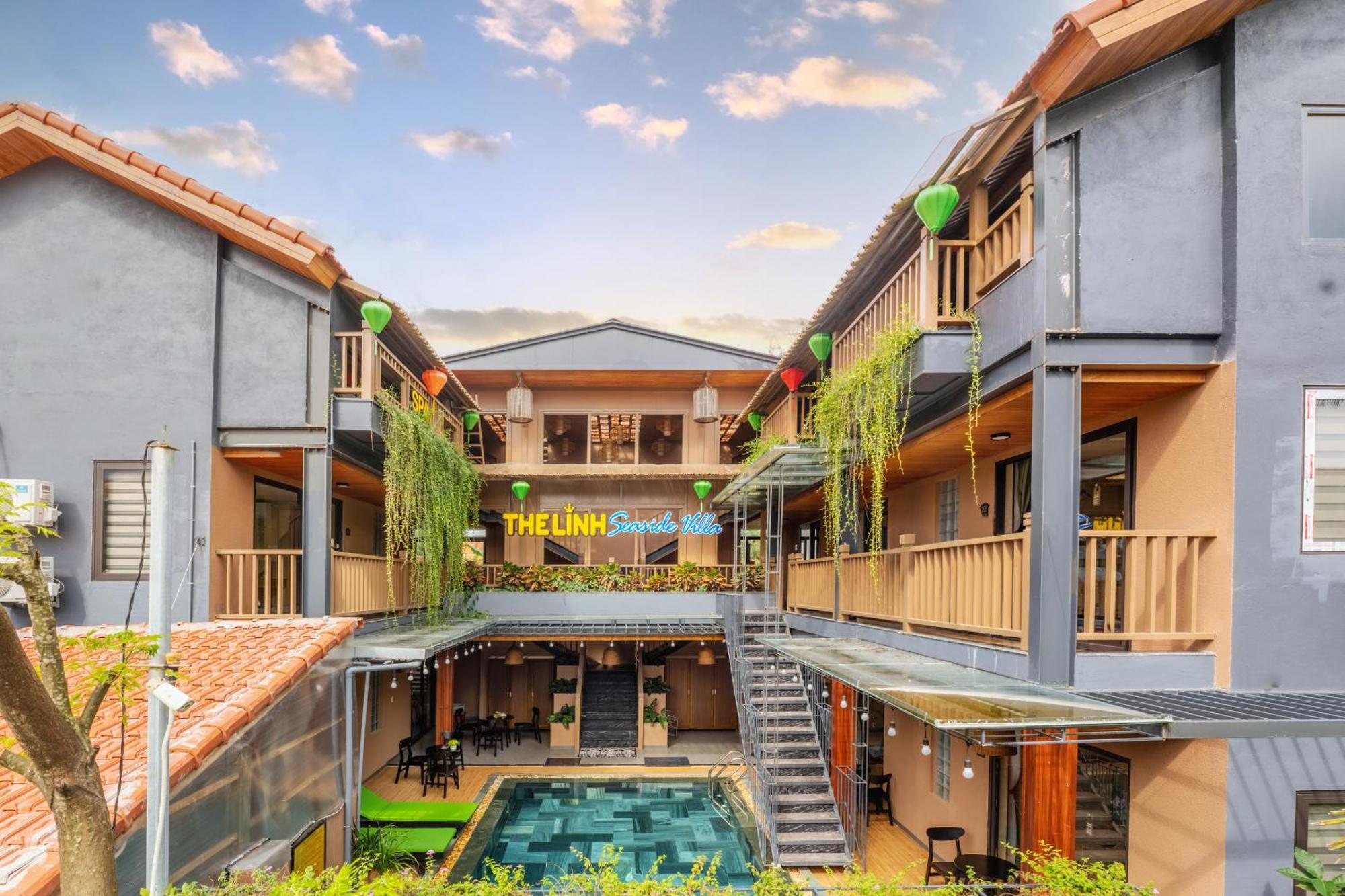 The Linh Seaside Villa Хоян Екстер'єр фото
