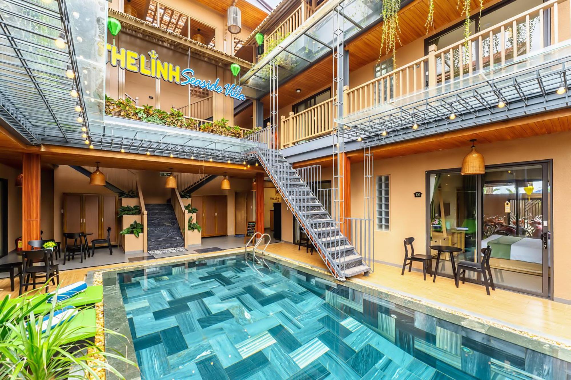 The Linh Seaside Villa Хоян Екстер'єр фото
