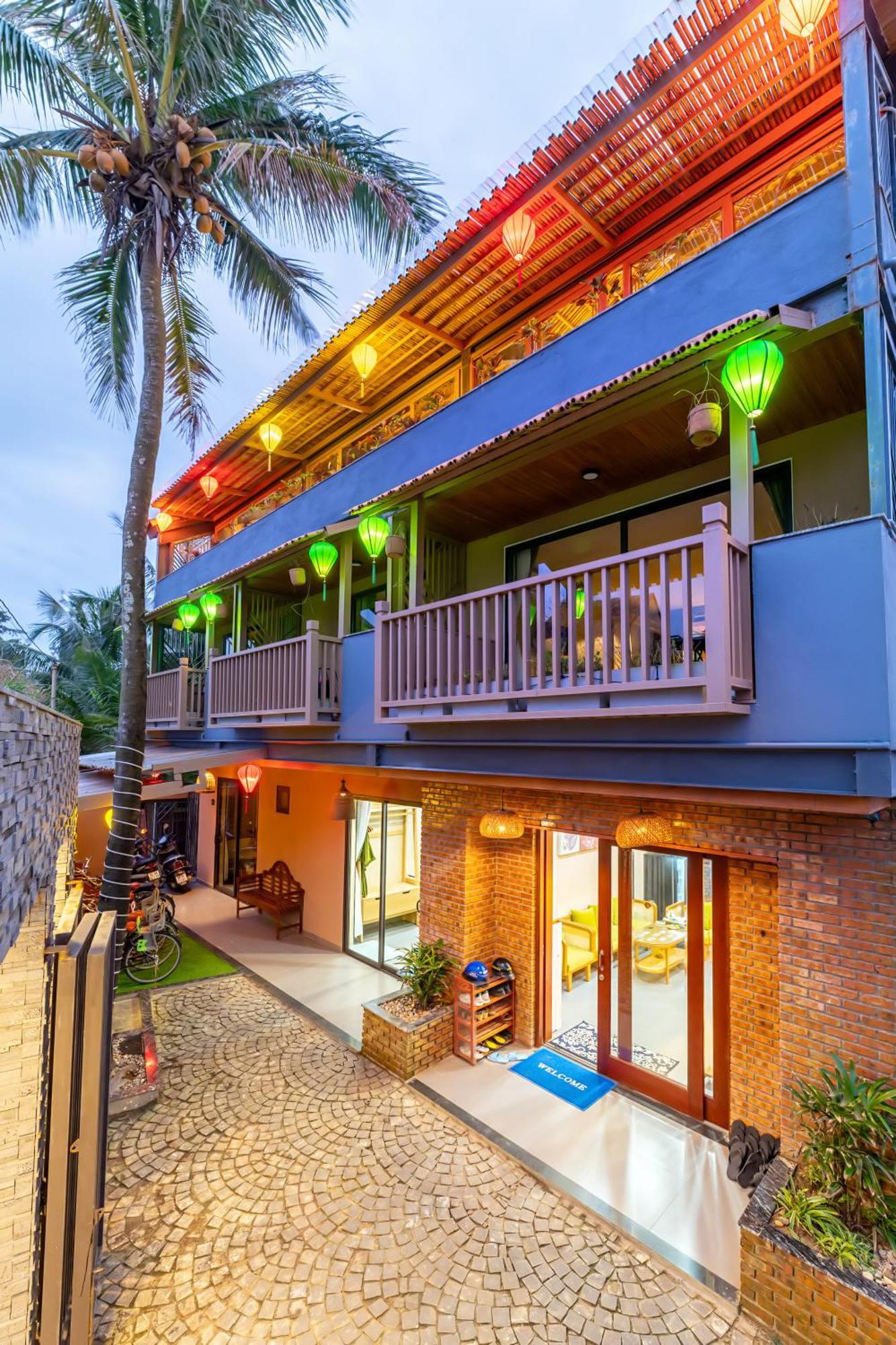 The Linh Seaside Villa Хоян Екстер'єр фото
