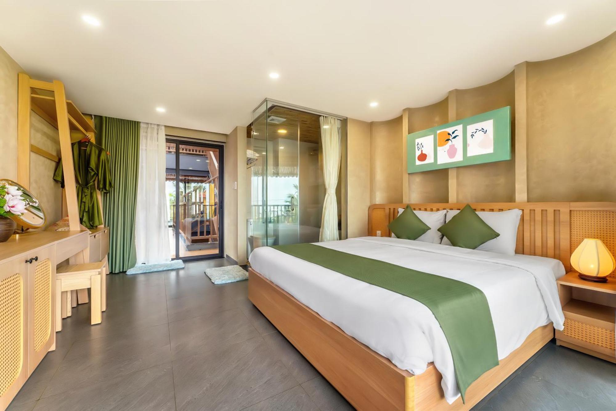 The Linh Seaside Villa Хоян Екстер'єр фото