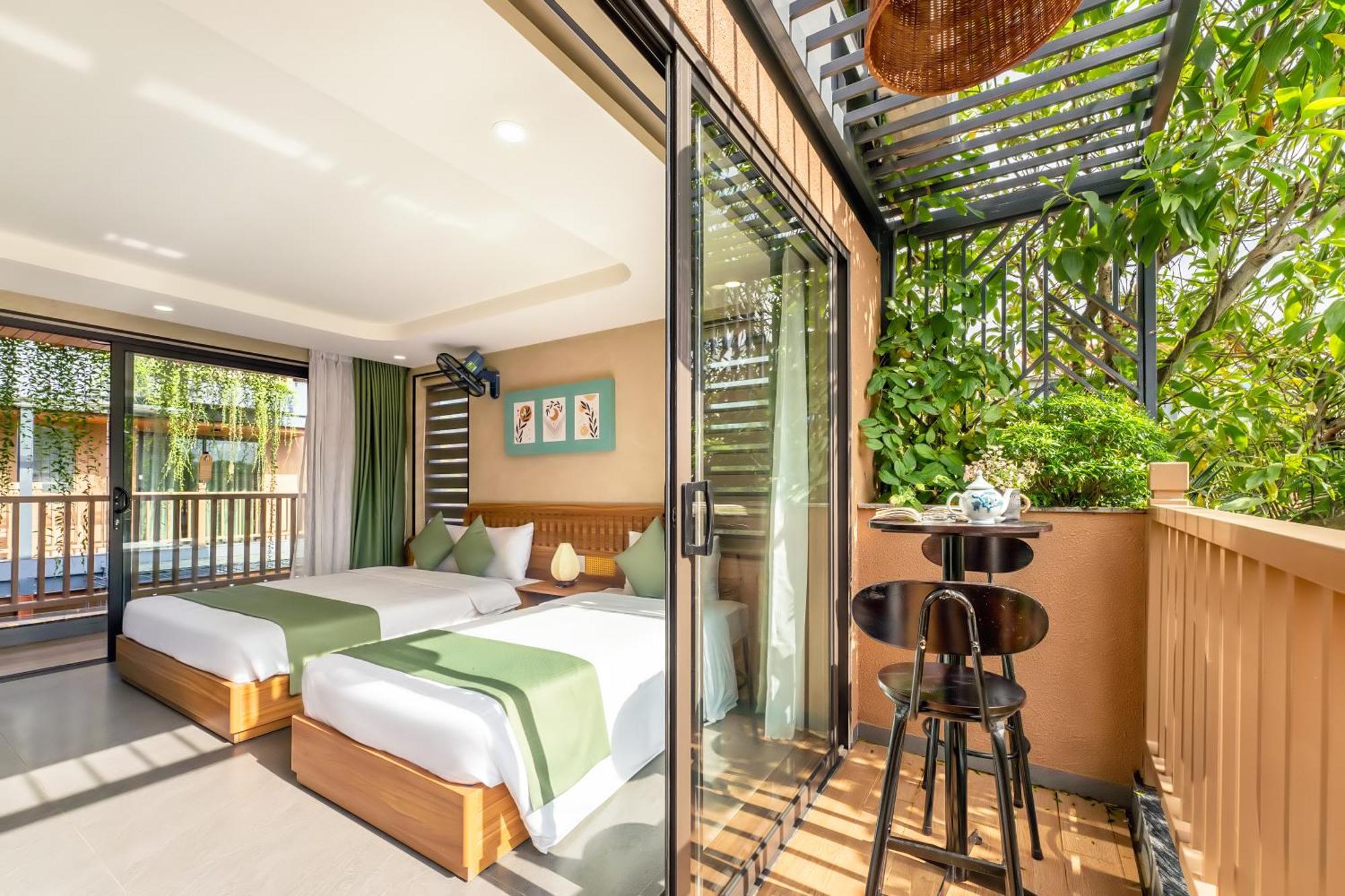 The Linh Seaside Villa Хоян Екстер'єр фото