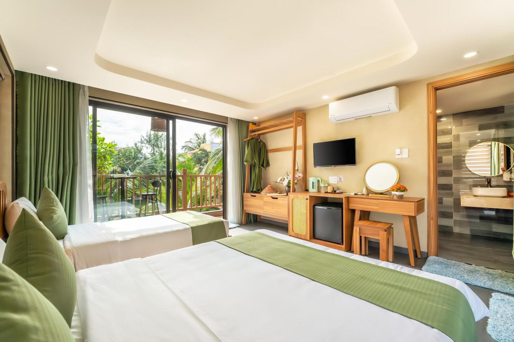 The Linh Seaside Villa Хоян Екстер'єр фото