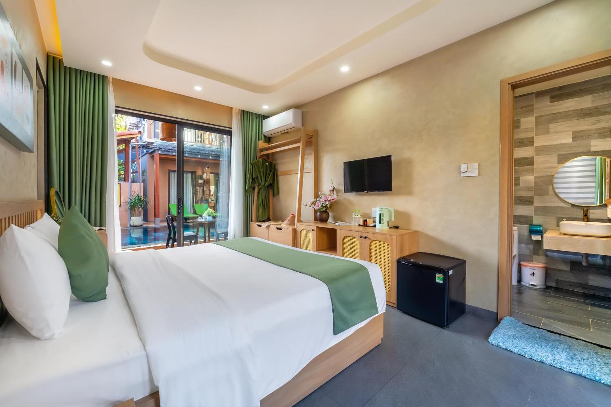 The Linh Seaside Villa Хоян Екстер'єр фото